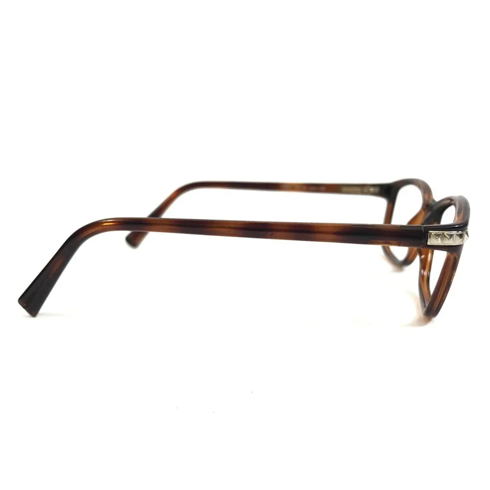 Valentino Eyeglasses Frames V2653 214 Tortoise Brown Cat Eye Full Rim 53-16-135